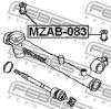 MAZDA E11232123 Mounting, steering gear